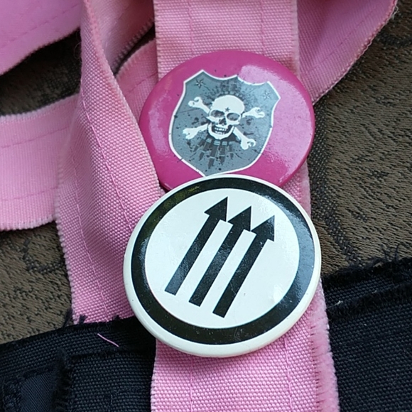 NWOT Punk 💀 Canvas Tote - Picture 5 of 9